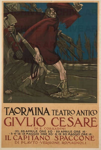 Taormina Teatro Antico. Giulio Cesare