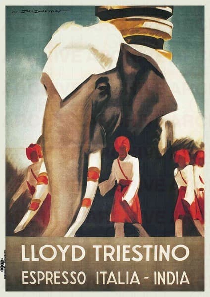 Lloyd Triestino  Espresso Italia-India