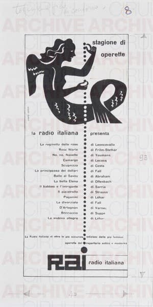 Rai Radio Italiana Stagione di Operette