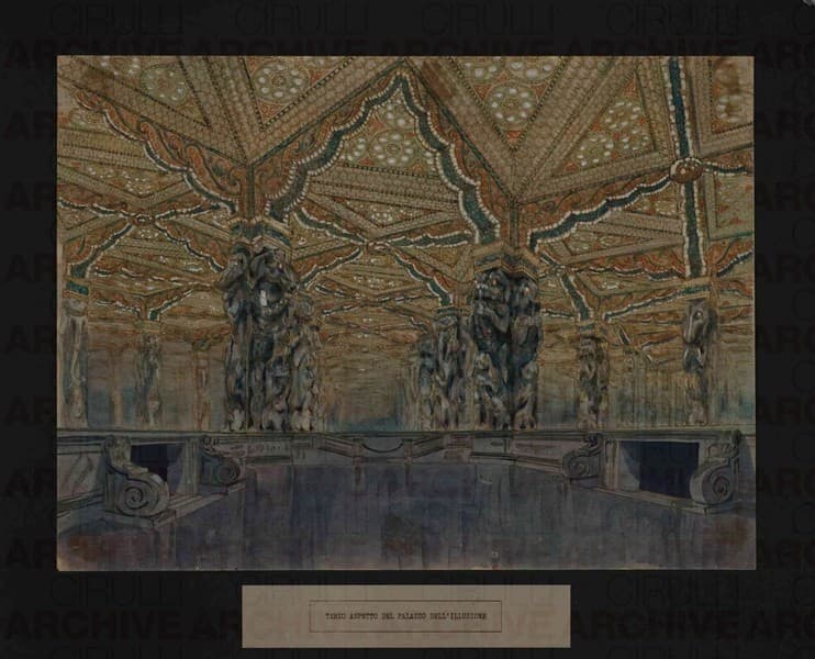 Esposizione Universale di Roma 1942 Terzo aspetto del Palazzo dell’Illusione