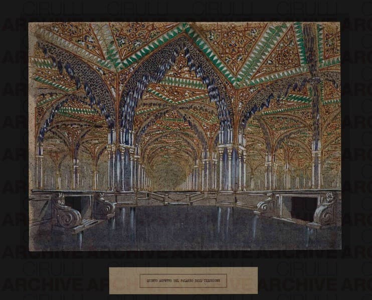 Esposizione Universale di Roma 1942 Quinto aspetto del Palazzo dell’Illusione
