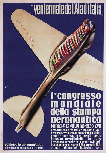 I° Congresso Mondiale della Stampa Aeronautica